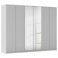 FALTTÜRENSCHRANK in Grau  - Grau, Holzwerkstoff (271/210/54cm) - Boxxx