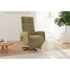 RELAXSESSEL in Textil Olivgrün  - Schwarz/Olivgrün, KONVENTIONELL, Textil/Metall (71/110/82cm) - Sit & More