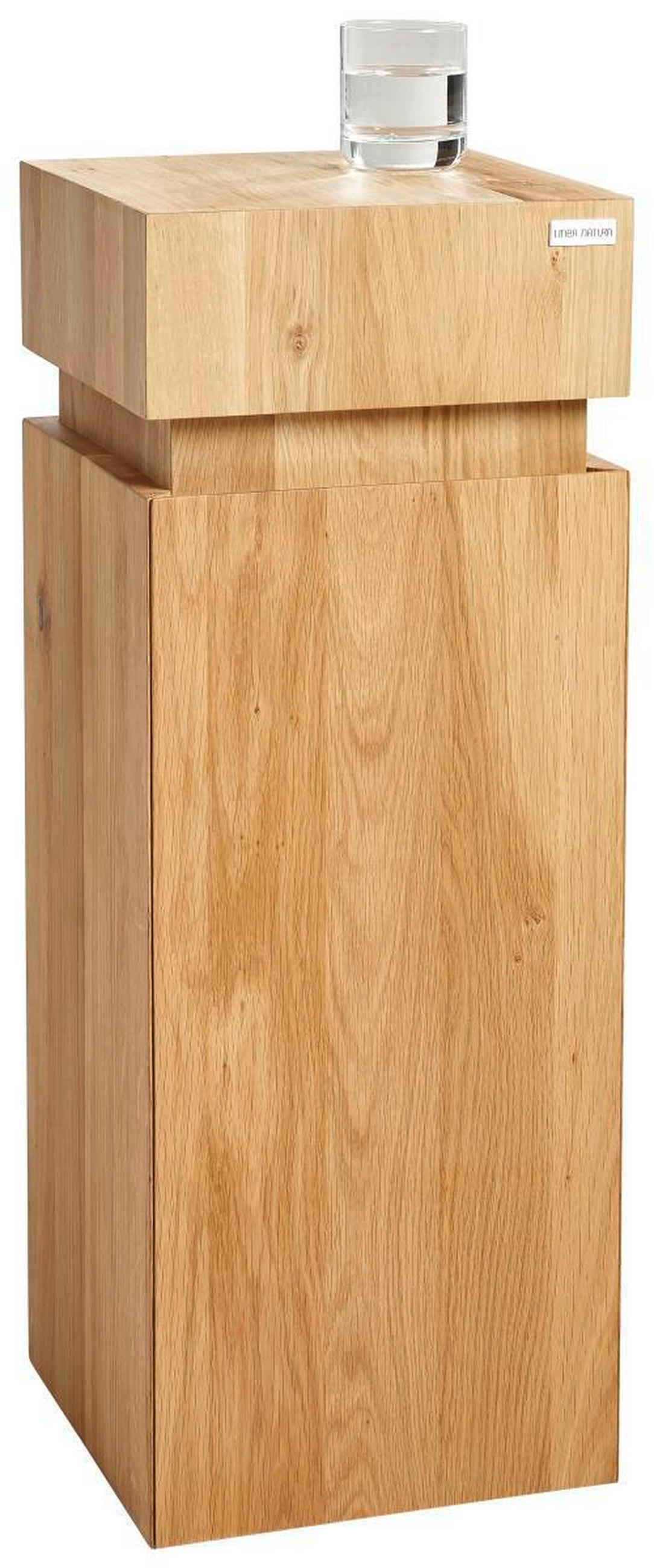 BEISTELLTISCH in Holz 30/30/80 cm  - Eichefarben, MODERN, Holz (30/30/80cm) - Linea Natura