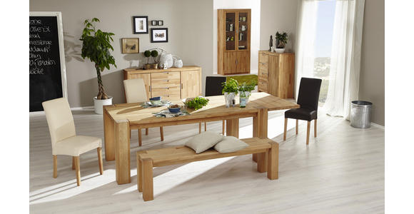 ESSTISCH Kernbuche massiv rechteckig Kernbuche - Kernbuche, Natur, Holz (200/100/75cm) - Carryhome