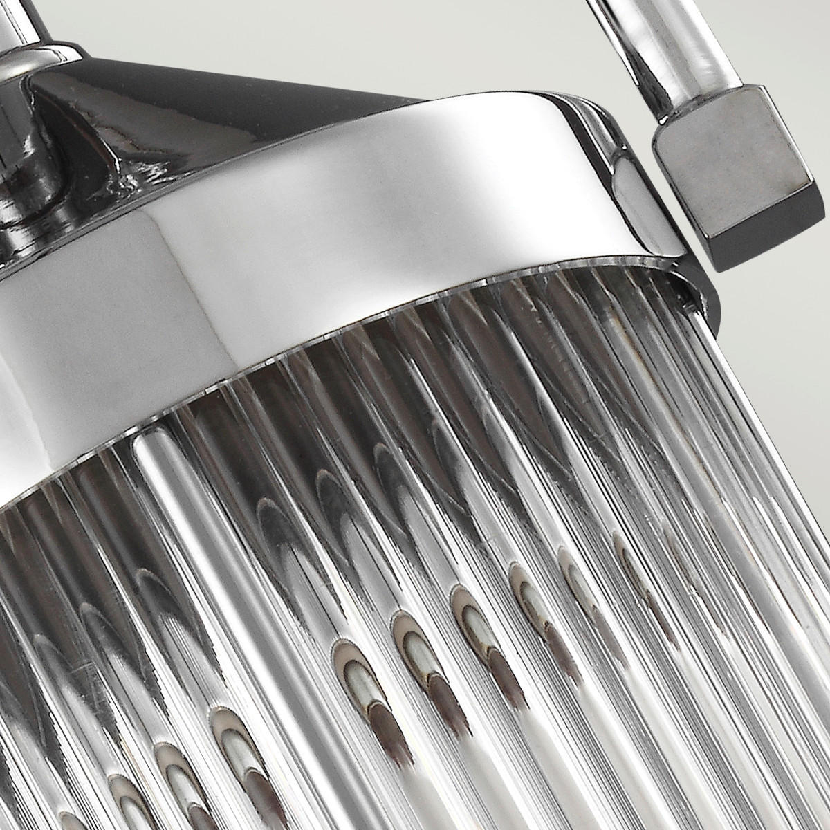 HÄNGLAMPA Elstead Paulson 13,3/11/41,5 cm  - kromfärg, Klassisk, metall/glas (13,3/11/41,5cm) - Elstead Lighting