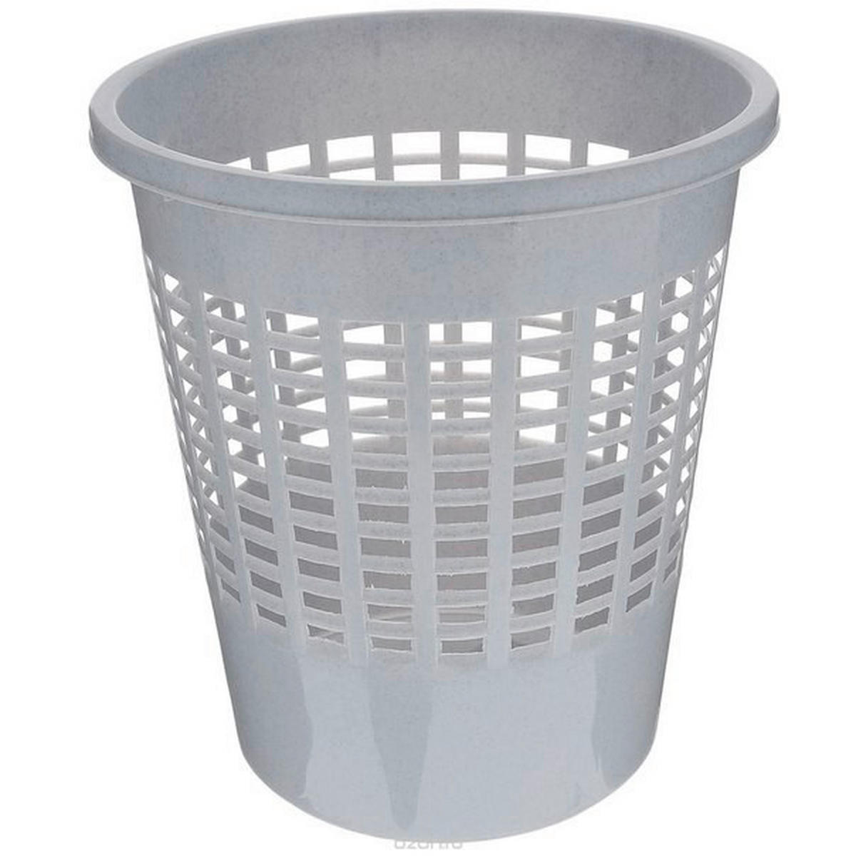 PAPÍRKOSÁR 11 l  - szürke, Basics, műanyag (27.5/27.5/29.5cm)