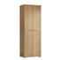 GARDEROBENSCHRANK 70/193/37 cm - Edelstahlfarben/Eichefarben, KONVENTIONELL, Holz/Metall (70/193/37cm) - Novel GARDEROBENSCHRANK 70/193/37 cm - Edelstahlfarben/Eichefarben, KONVENTIONELL, Holz/Metall (70/193/37cm) - Novel