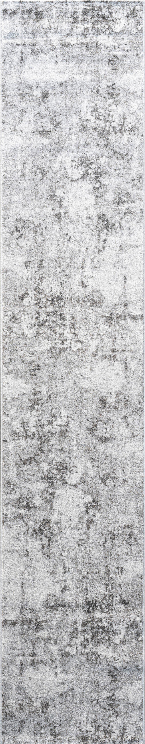 LÄUFER 67/340 cm Sorrent  - Dunkelgrau/Silberfarben, Design, Textil (67/340cm) - Novel