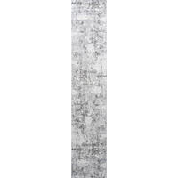 LÄUFER 67/340 cm Sorrent Silberfarben, Hellgrau, Dunkelgrau  - Dunkelgrau/Silberfarben, Design, Textil (67/340cm)