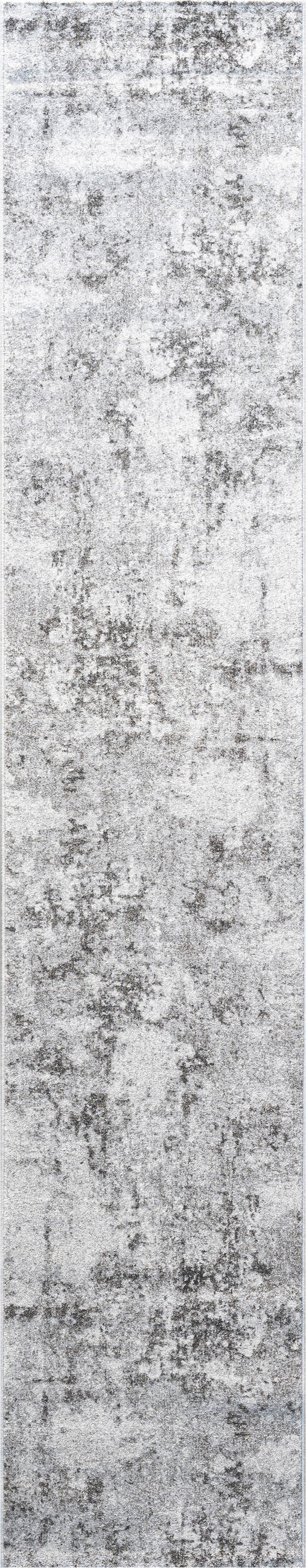 LÄUFER 67/340 cm Sorrent Silberfarben, Hellgrau, Dunkelgrau  - Dunkelgrau/Silberfarben, Design, Textil (67/340cm)