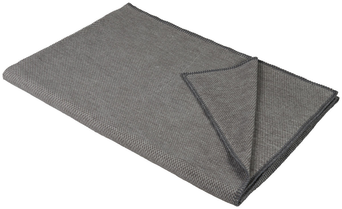 DEKORATIVNA ODEJA 140/200 cm siva  - siva, Konvencionalno, tekstil (140/200cm) - Bio:Vio