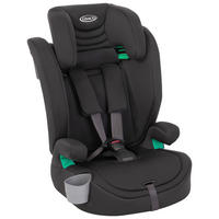 KINDERAUTOSITZ Eldura R129 MIDNIGHT   - Schwarz, Basics, Textil (53/46/56cm) - Graco