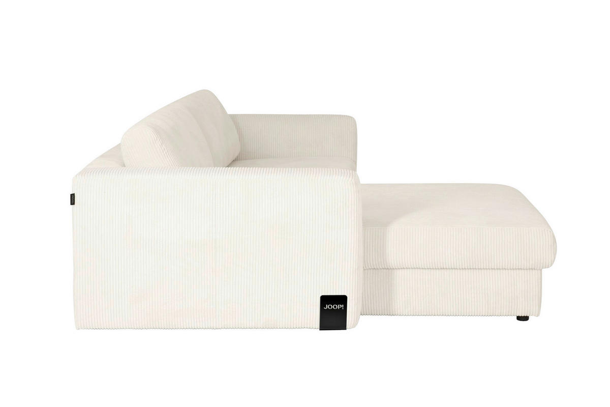 ECKSOFA JOOP Beige Cord  - Beige/Schwarz, KONVENTIONELL, Kunststoff/Textil (192/269cm) - Joop!