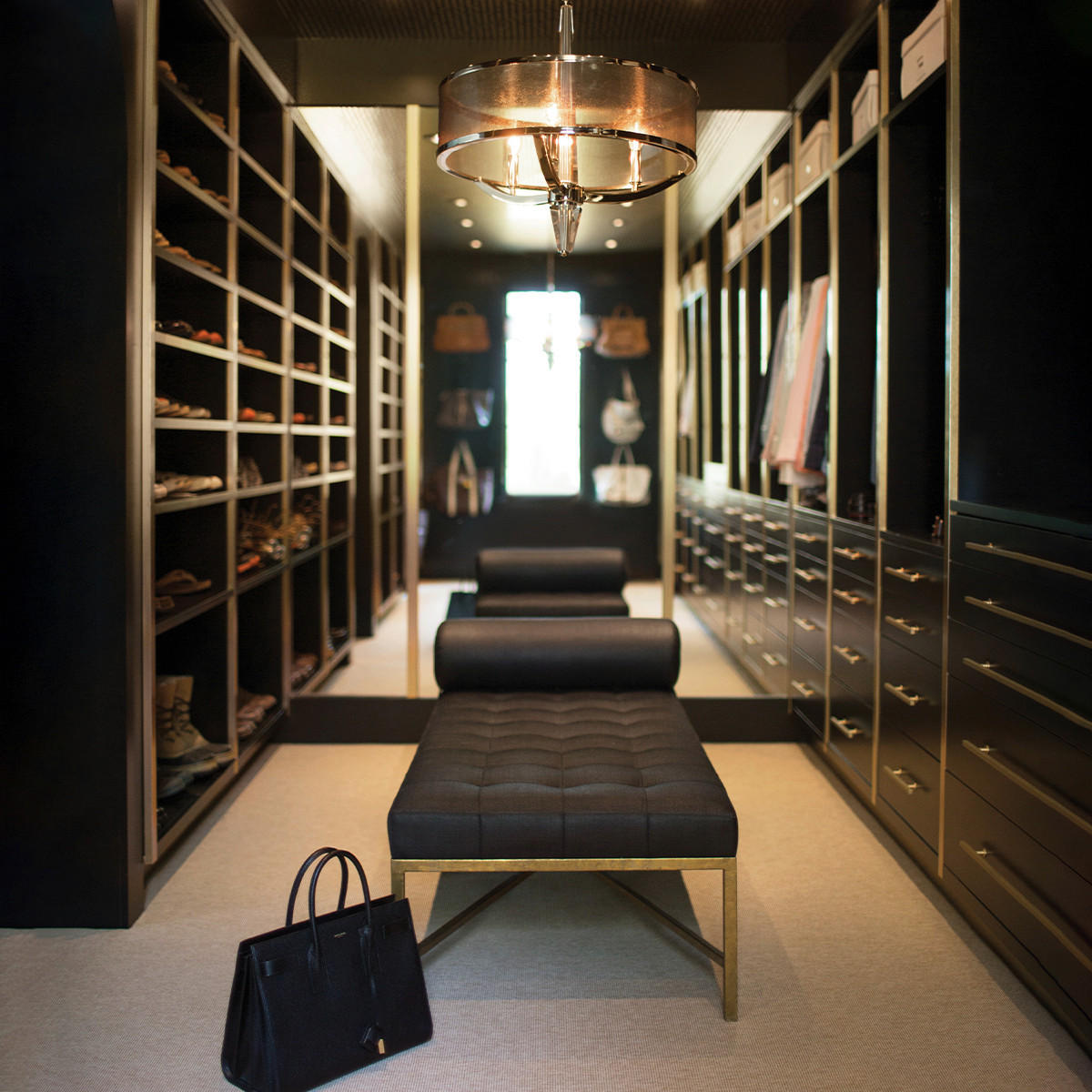 Thumbnail - Elstead Lighting Hängeleuchte Ascher, Nickel, Metall, Glas, 67.3 cm, Grüner Punkt, RoHS, höhenverstellbar, Lampen & Leuc...