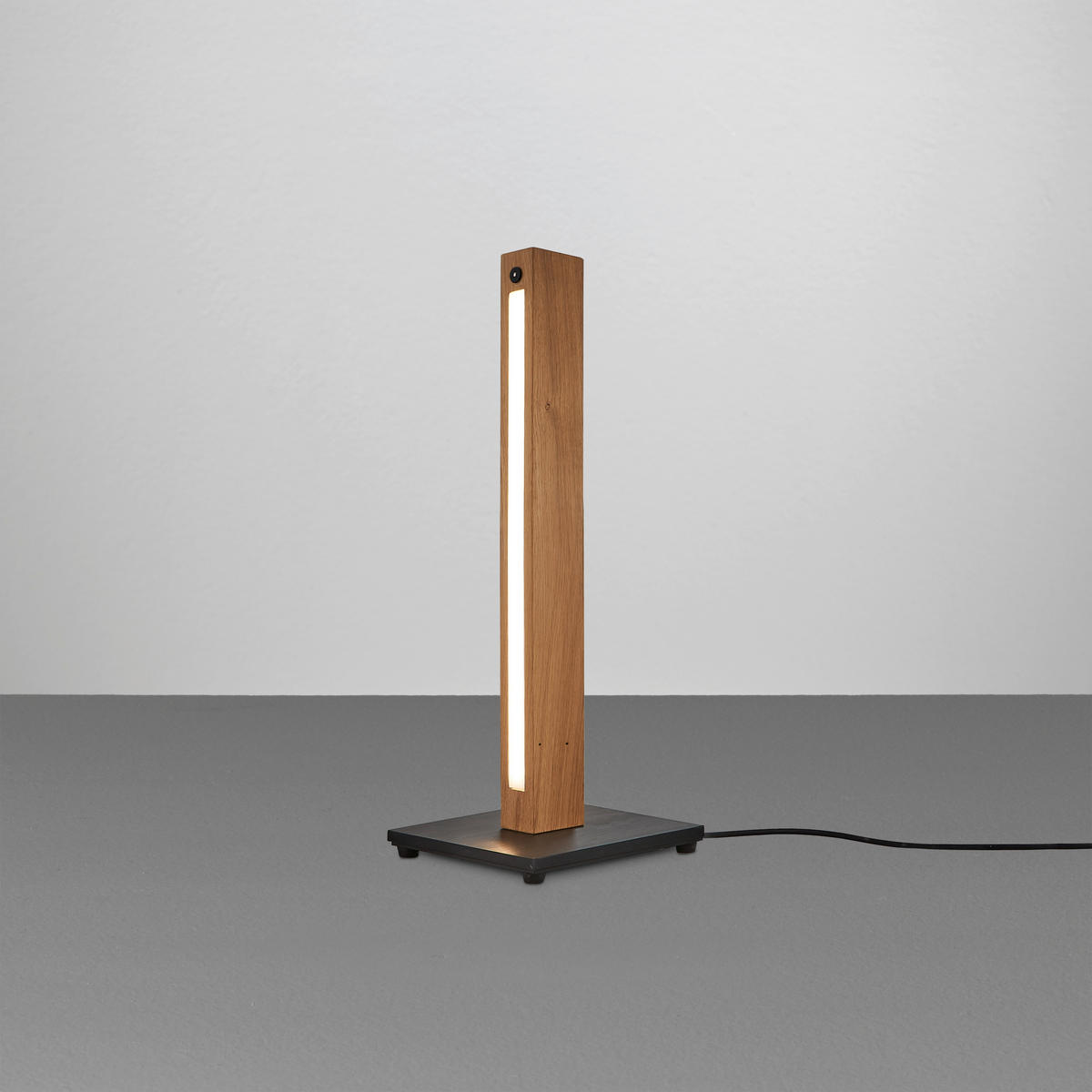 LED-TISCHLEUCHTE Lucy 55/16/16 cm  - Wildeiche, Basics, Holz (55/16/16cm) - Ambiente