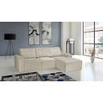 ECKSOFA Naturfarben Chenille - Schwarz/Naturfarben, KONVENTIONELL, Kunststoff/Textil (272/168cm) - Carryhome