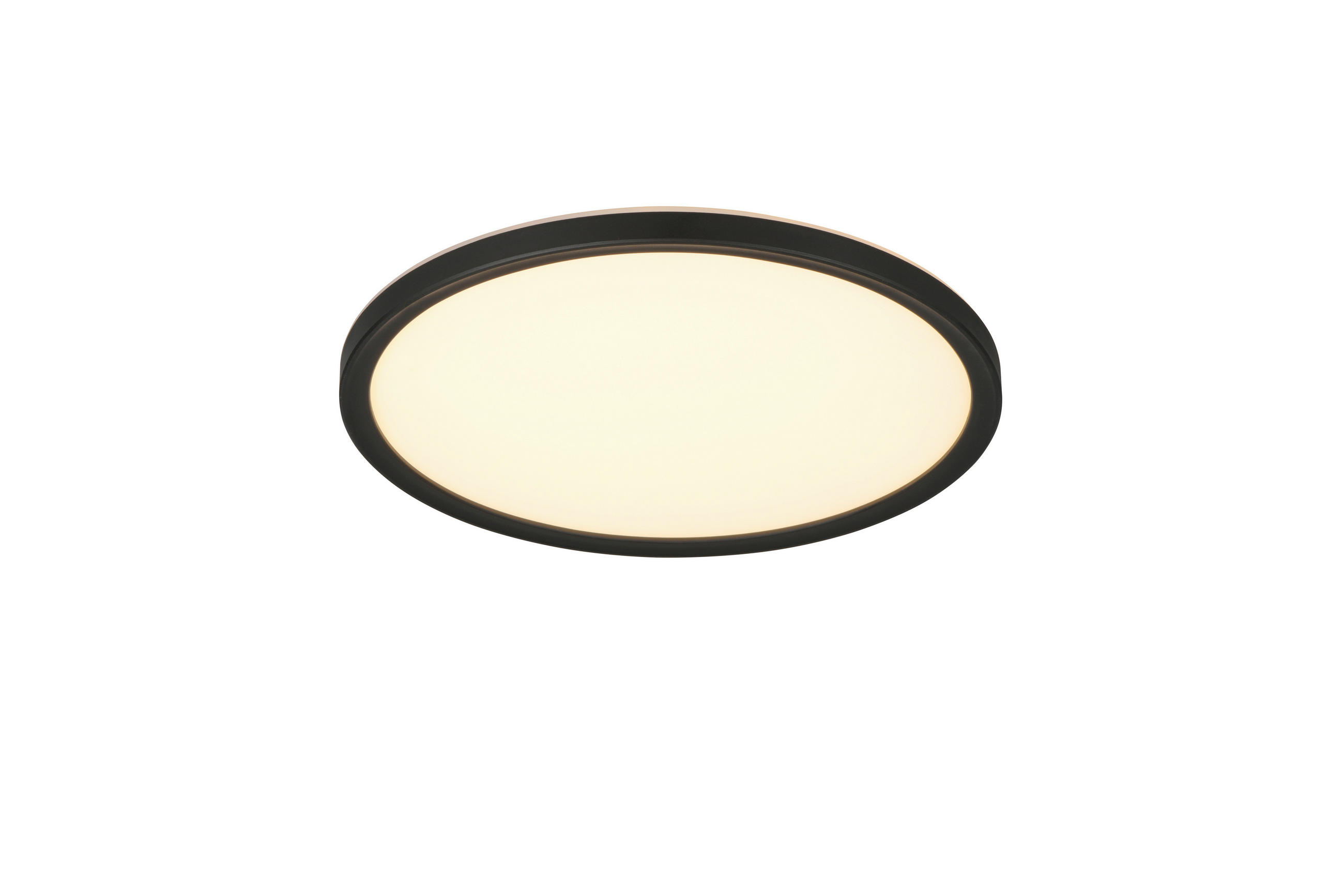 LED-DECKENLEUCHTE  29/3 cm    - Weiss/Schwarz, Basics, Kunststoff (29/3cm)