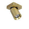 LED-STRAHLER Nigel 10/10/11.5 cm   - Messingfarben, Basics, Metall (10/10/11.5cm) - Lucide