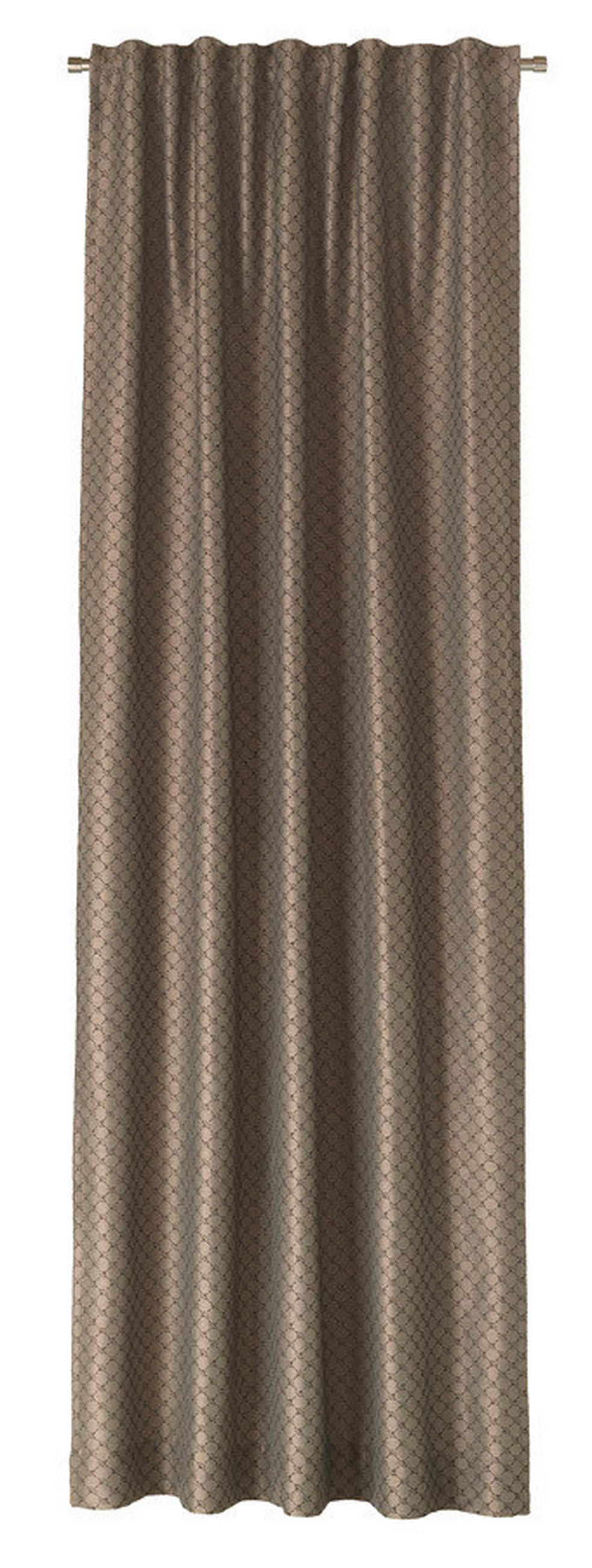 FERTIGVORHANG blickdicht  - Braun, Design, Textil (130/250cm) - Joop!