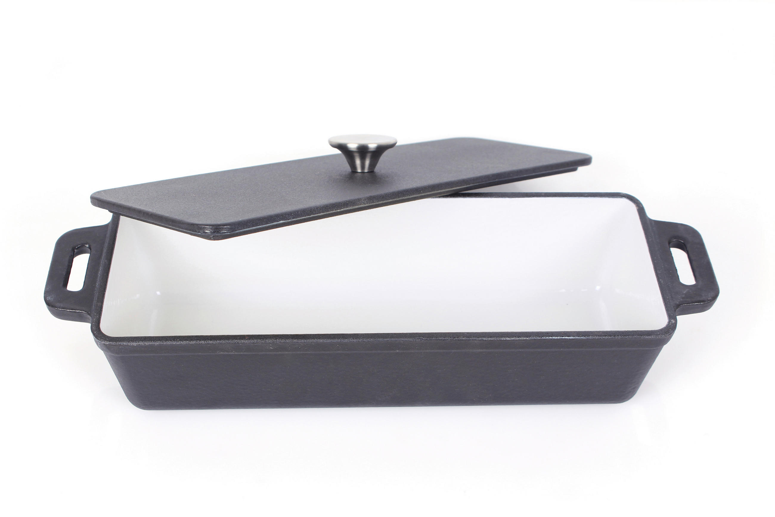 BROTTOPF - Schwarz, Basics, Metall (36/12/9cm) - Echtwerk