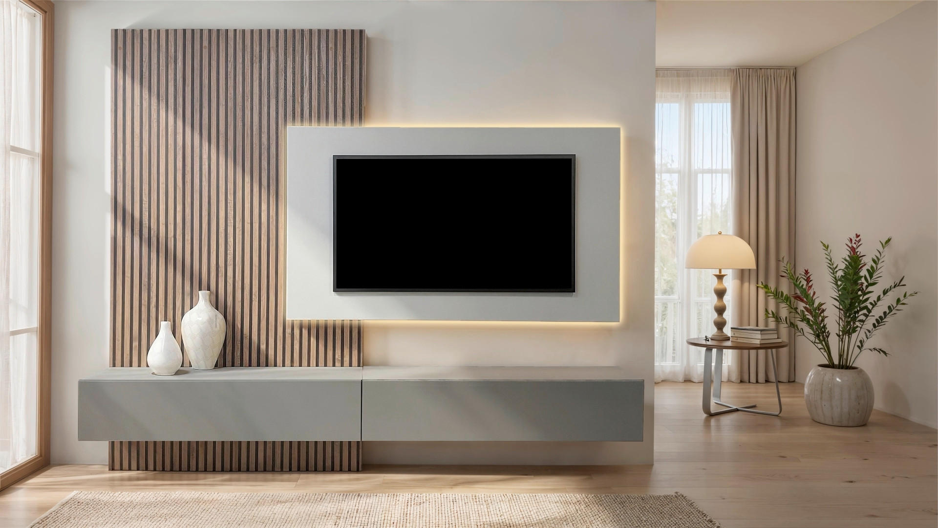 DNEVNI REGAL,  siva, temno siva, črnorjava  - črnorjava/temno siva, Moderno, leseni material (280/260/30cm) - Hom`in