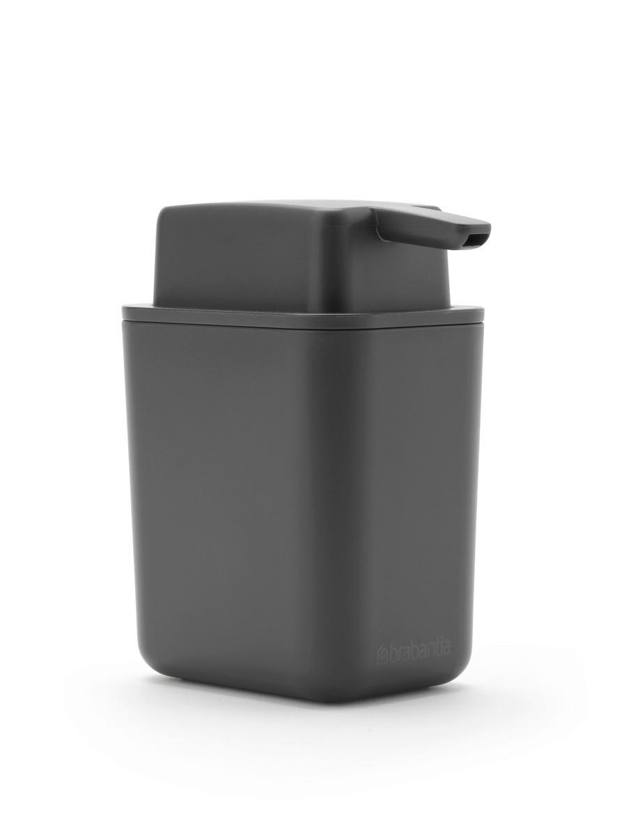 SPÜLMITTELSPENDER SINK SIDE  - Dunkelgrau, Design, Kunststoff (10/11,5/6cm) - Brabantia