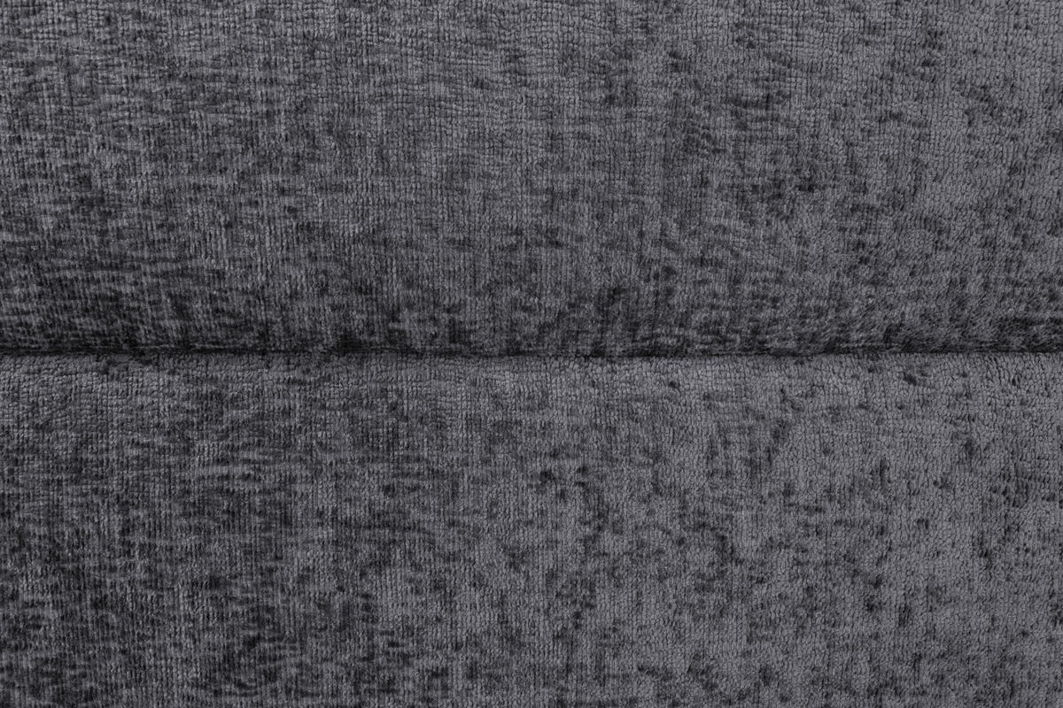 BOXSPRINGBETT 140/200 cm  in Dunkelgrau  - Dunkelgrau/Schwarz, Design, Textil/Metall (140/200cm) - Esposa