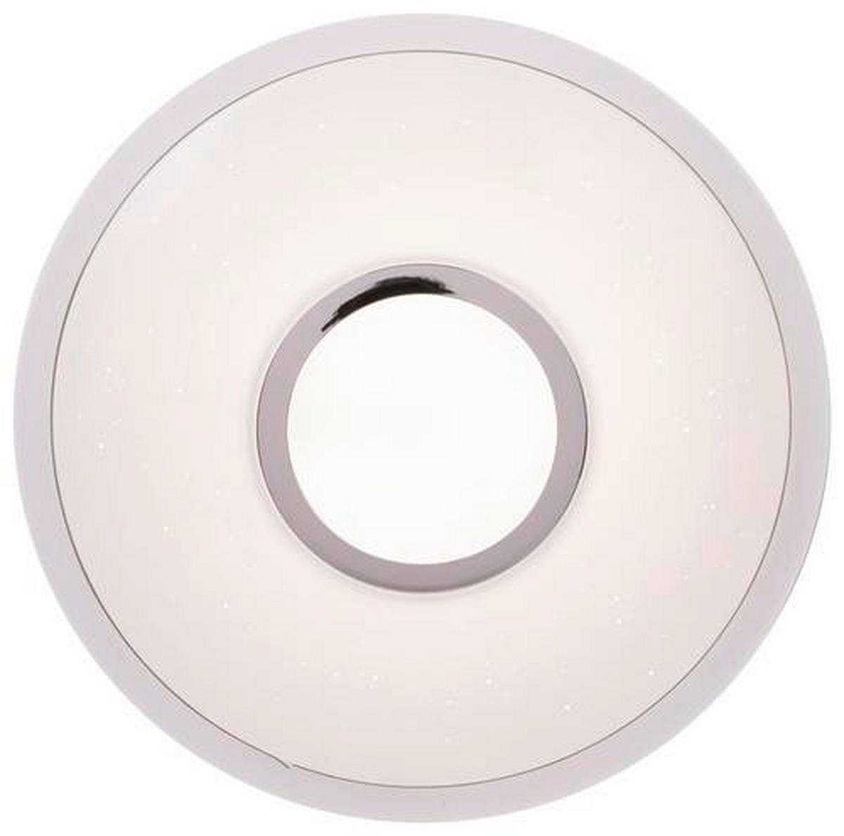 LED-DECKENLEUCHTE Connor  Smart 40/6,5 cm   - Basics, Kunststoff/Metall (40/6,5cm) - Globo