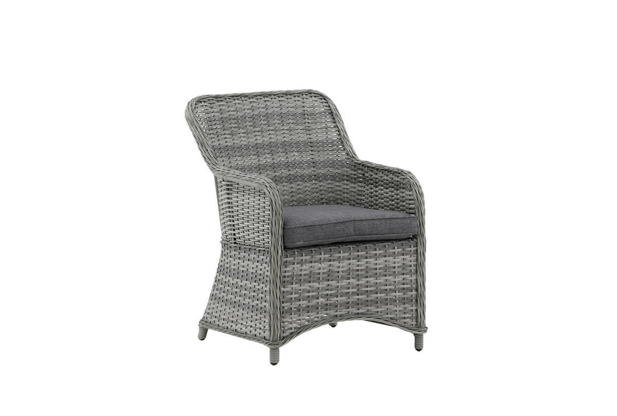 UTESTOLAR SET i metall, textil grå  - grå, Klassisk, metall/textil (65/92/75cm) - Gardenson