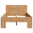 BETT 120/200 cm  in Eichefarben  - Eichefarben, Natur, Holz (120/200cm) - Linea Natura