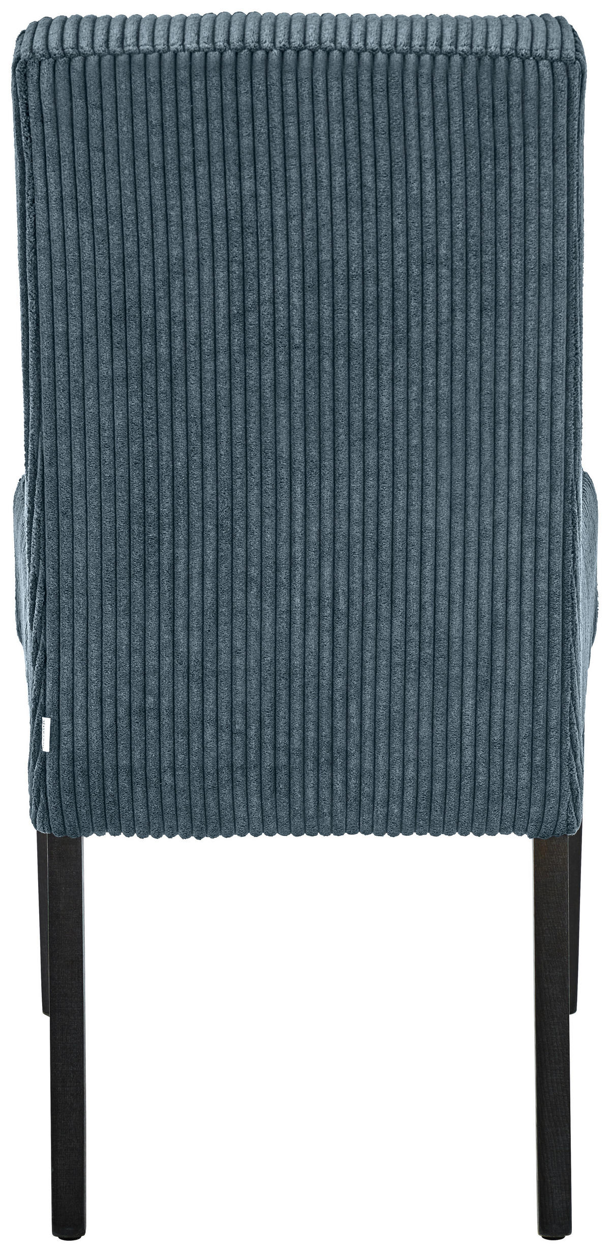 STUHL Webstoff Blau Buche massiv  - Blau/Wengefarben, MODERN, Holz/Textil (48/95/62cm)