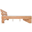 BETT 140/200 cm  in Kernbuche  - Kernbuche, Natur, Holz (140/200cm) - Carryhome