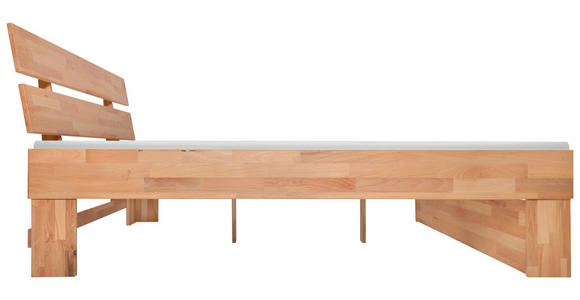 BETT 140/200 cm  in Kernbuche  - Kernbuche, Natur, Holz (140/200cm) - Carryhome