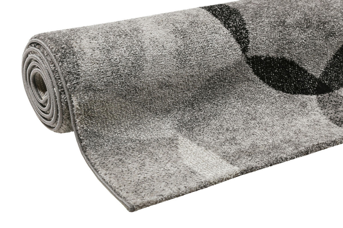 WEBTEPPICH 120/170 cm Modernina Grau, Silberfarben, Dunkelgrau, Beige  - Dunkelgrau/Beige, Design, Textil (120/170cm) - Esprit