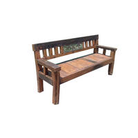 GARTENBANK 180/90/54,5 cm Teakholz   - Dunkelbraun, Basics, Holz (180/90/54,5cm) - Gardenson