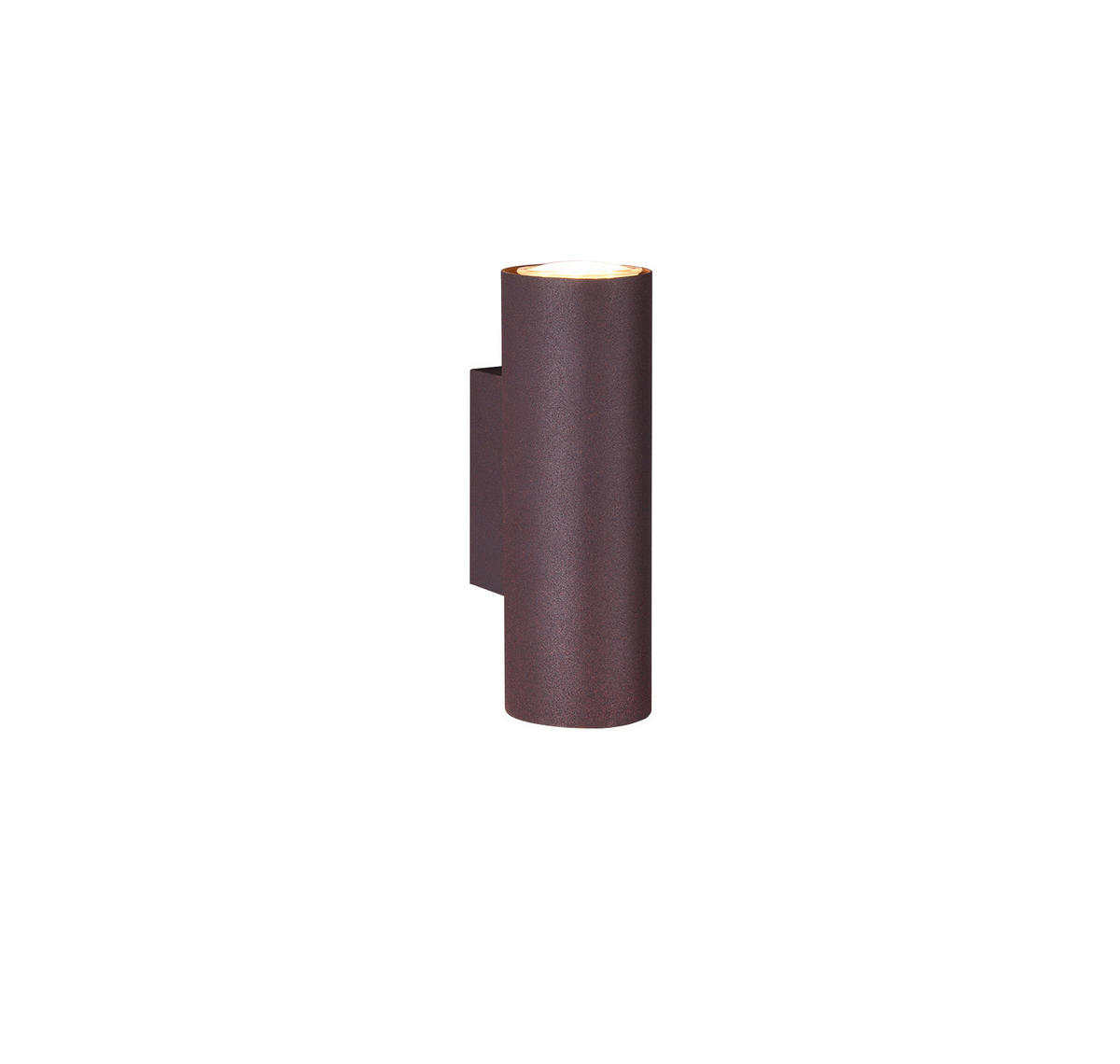 WANDLEUCHTE - Rostfarben, Basics, Metall (18/6/8cm) - Trio Leuchten