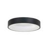 LED-DECKENLEUCHTE Ringlede 38/9 cm  - Schwarz, Basics, Kunststoff/Metall (38/9cm)