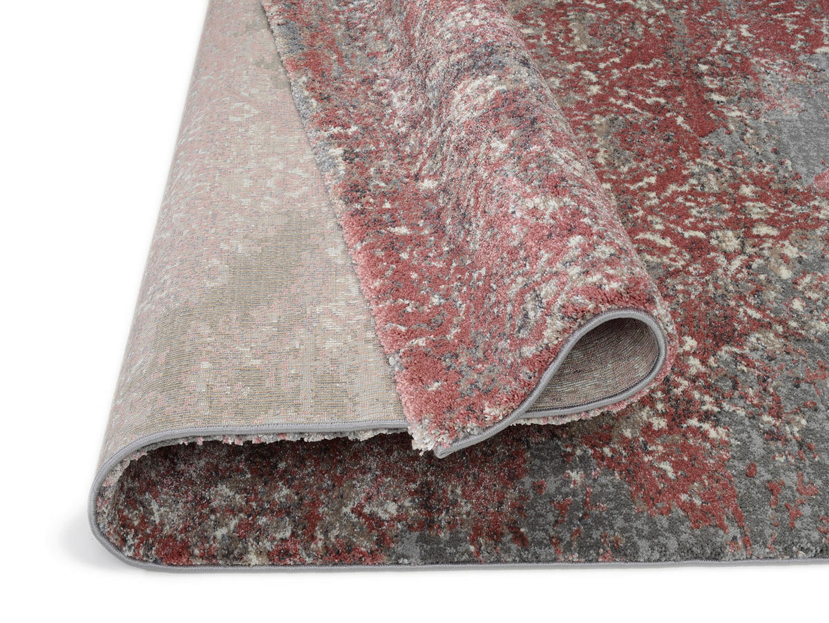 TEPPICH 65/130 cm Rot  - Rot, Design, Textil (65/130cm) - Novel