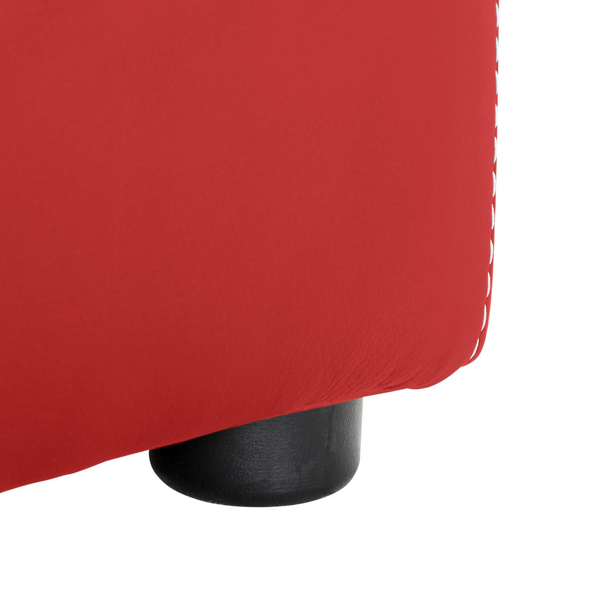SCHLAFSOFA in Textil Rot  - Weiss/Rot, Design, Kunststoff/Textil (150/78/70cm) - Livetastic