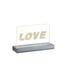 LED-TISCHLEUCHTE - Chromfarben, Trend, Kunststoff/Metall (20,0/12,7/7,0cm) LED-TISCHLEUCHTE - Chromfarben, Trend, Kunststoff/Metall (20,0/12,7/7,0cm)