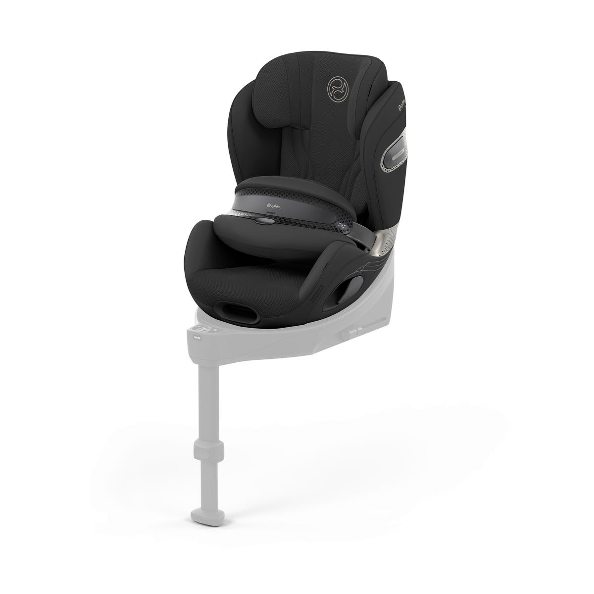KINDERAUTOSITZ Anoris S Style Sepia Black  - Schwarz, Basics, Kunststoff/Textil (49/45/58cm) - cybex PLATINUM