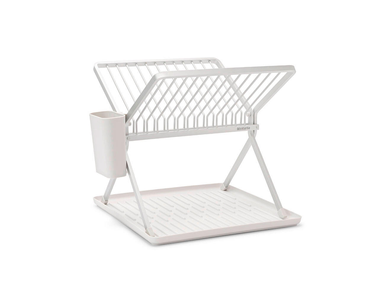 GESCHIRRABTROPFKORB   - Hellgrau, Basics, Metall (37/31.5/33cm) - Brabantia
