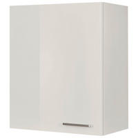 KÜCHENOBERSCHRANK 60/72/35 cm  in Hellgrau  - Edelstahlfarben/Hellgrau, MODERN, Holzwerkstoff (60/72/35cm) - Nobilia