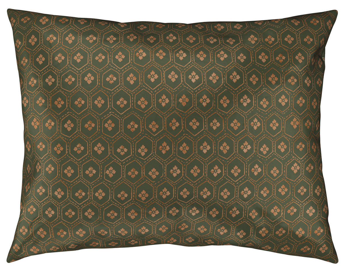 OBOJSTRANNÁ POSTEĽNÁ BIELIZEŇ, satén, zelená, 140/200 cm - zelená, Konventionell, textil (140/200cm) - Esposa