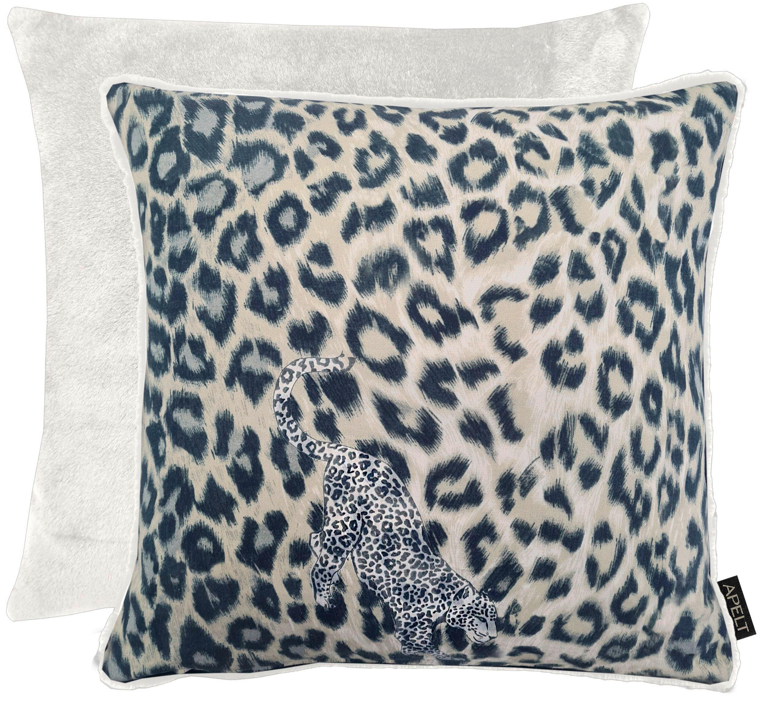 KISSENHÜLLE MAURICE 49/49 cm  - Beigebraun/Weiß, Design, Textil (49/49cm) - Apelt