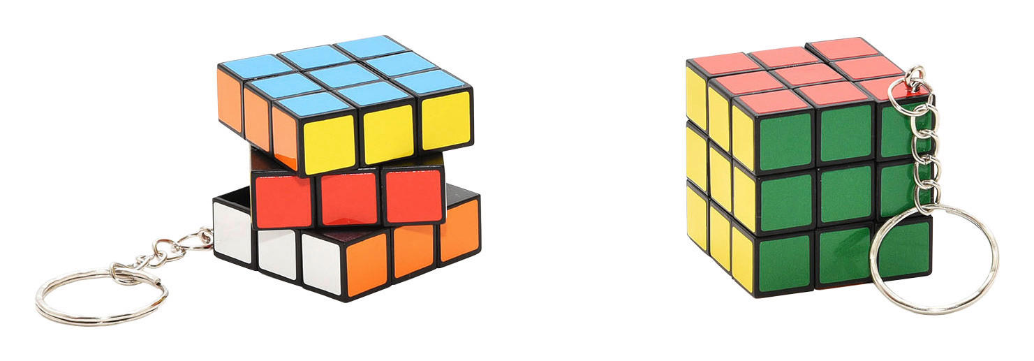 Schlüsselanhänger Zauberwürfel Funktionsfähig