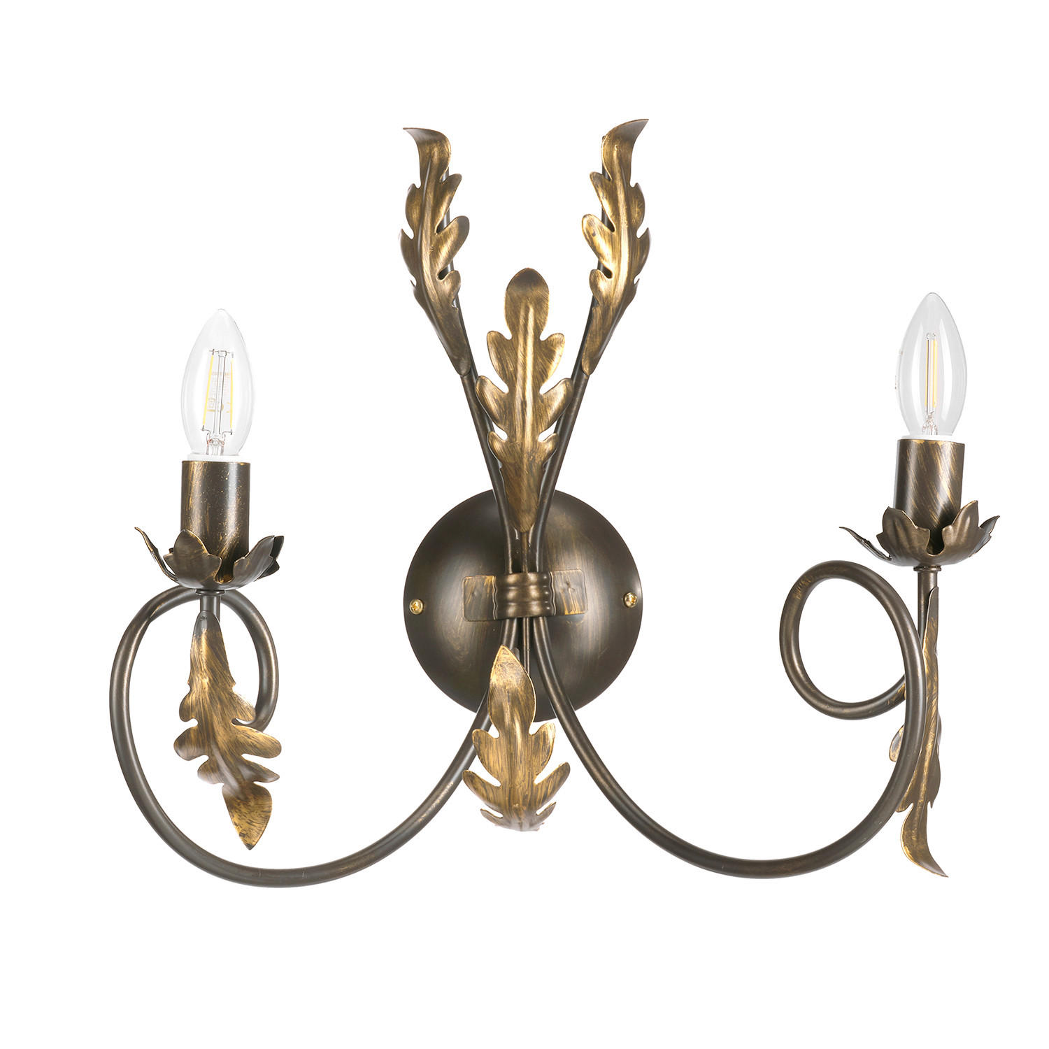 XXXLutz Wandleuchte Gretel Cognac 25x40x40 cm