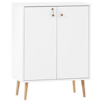 AKTENSCHRANK 65,2/86,5/39 cm  - Weiß, MODERN, Holzwerkstoff (65,2/86,5/39cm)
