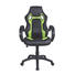 GAMINGSTUHL Grün, Schwarz Kunststoff, Metall, Textil - Schwarz/Grün, Design, Kunststoff/Textil (61/110-120/63cm) - Carryhome