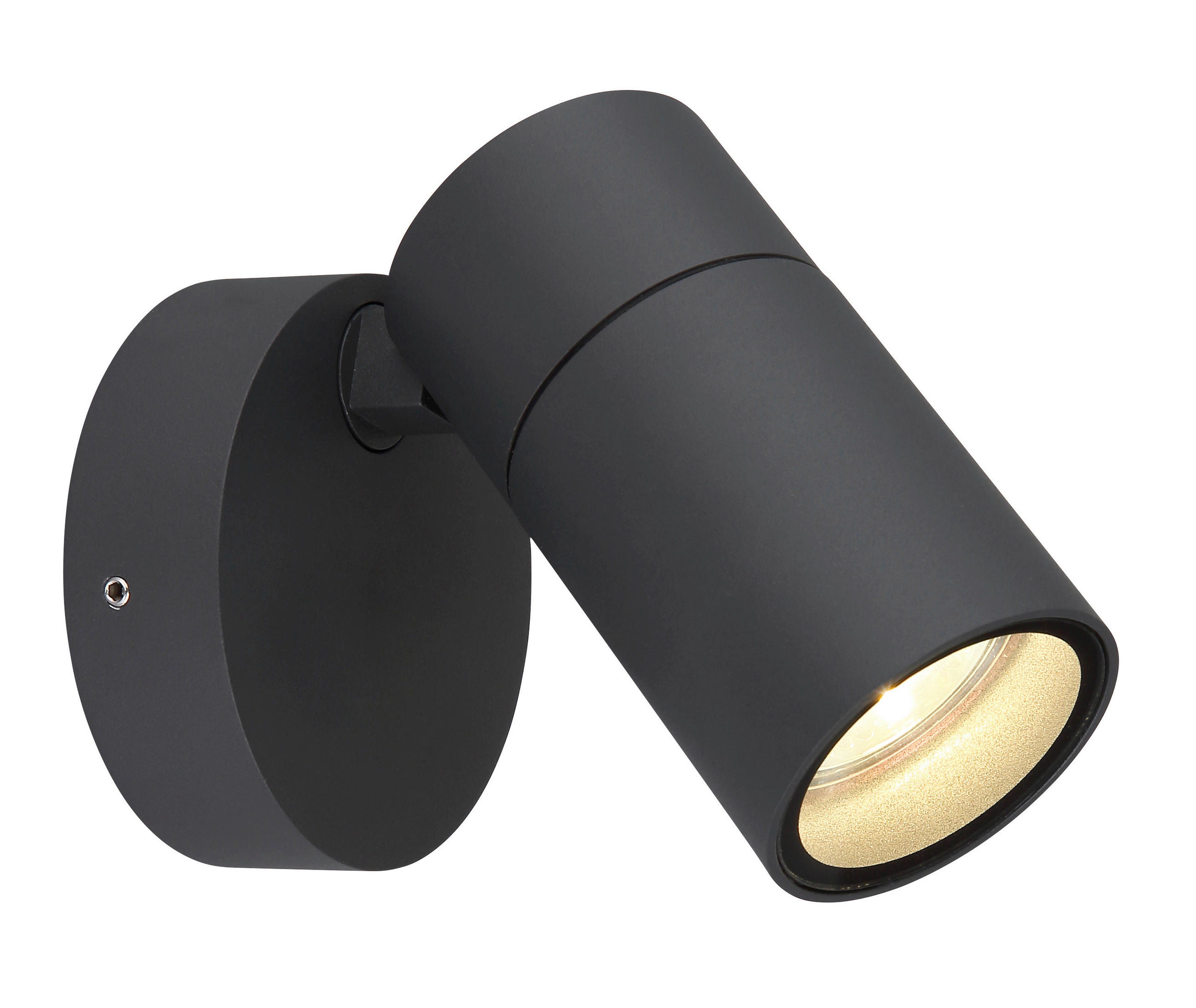 UTOMHUSLAMPA - klar/svart, Design, metall/glas (9,5/10,5/11,8cm) - Globo