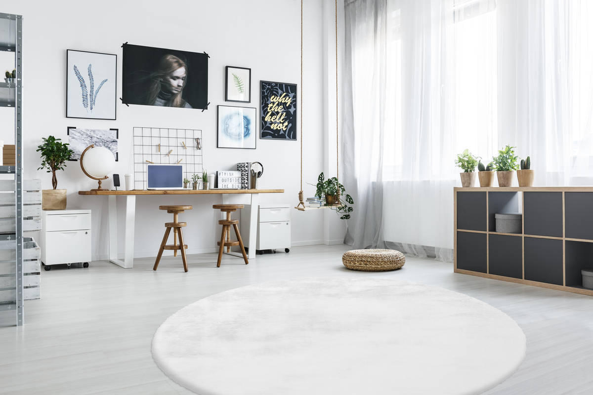 KOŽEŠINOVÝ KOBEREC, 160 cm bílá - bílá, Trend, textil (160cm)