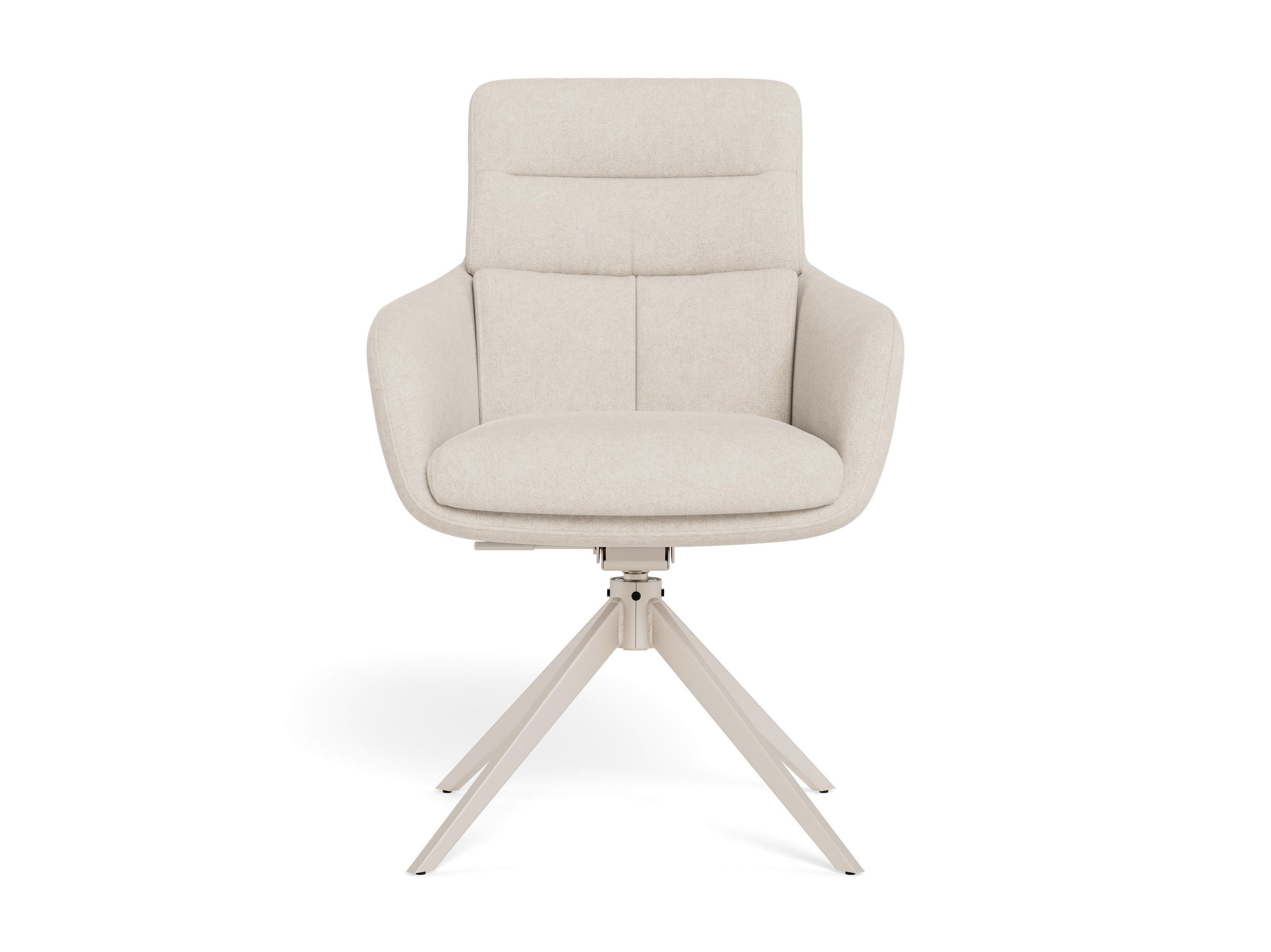 STOLICA SA RUKONASLONOM  siva, bež       - siva/bež, Trendi, metal/tekstil - Carryhome