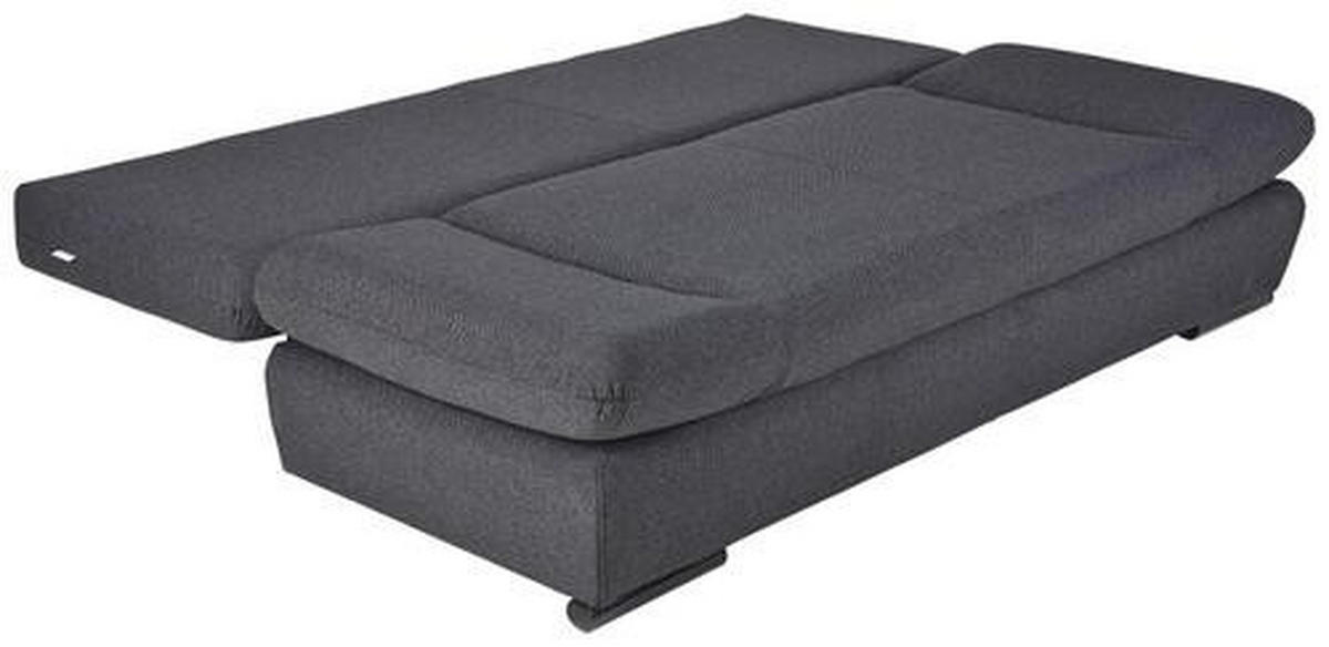SCHLAFSOFA in Anthrazit, Hellgrau  - Anthrazit/Hellgrau, Konventionell, Holz/Textil (200/75/92cm) - MID.YOU
