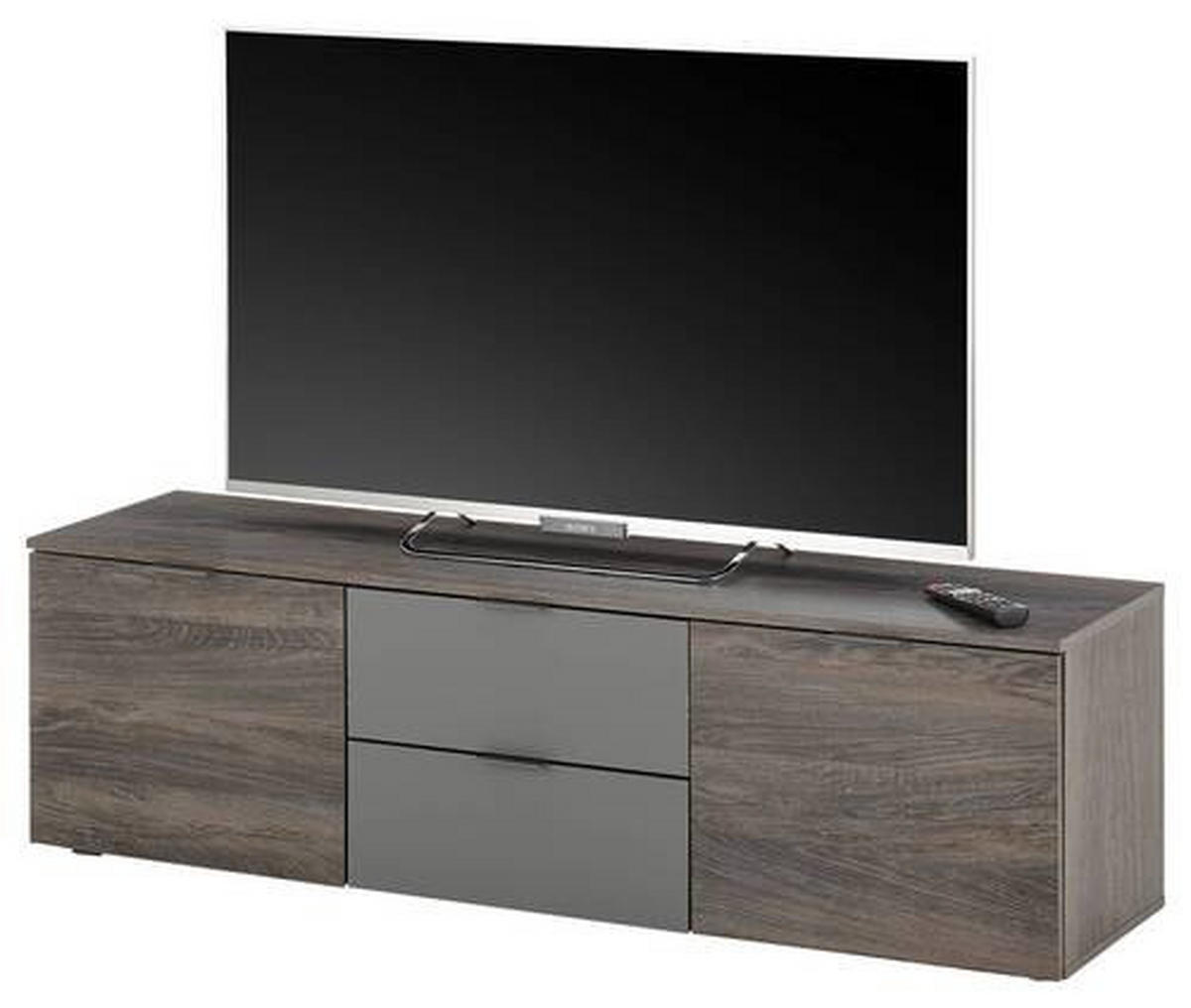 TV-BÄNK 150/42/38 cm  - grå, Lifestyle, trämaterial/plast (150/42/38cm) - MID.YOU